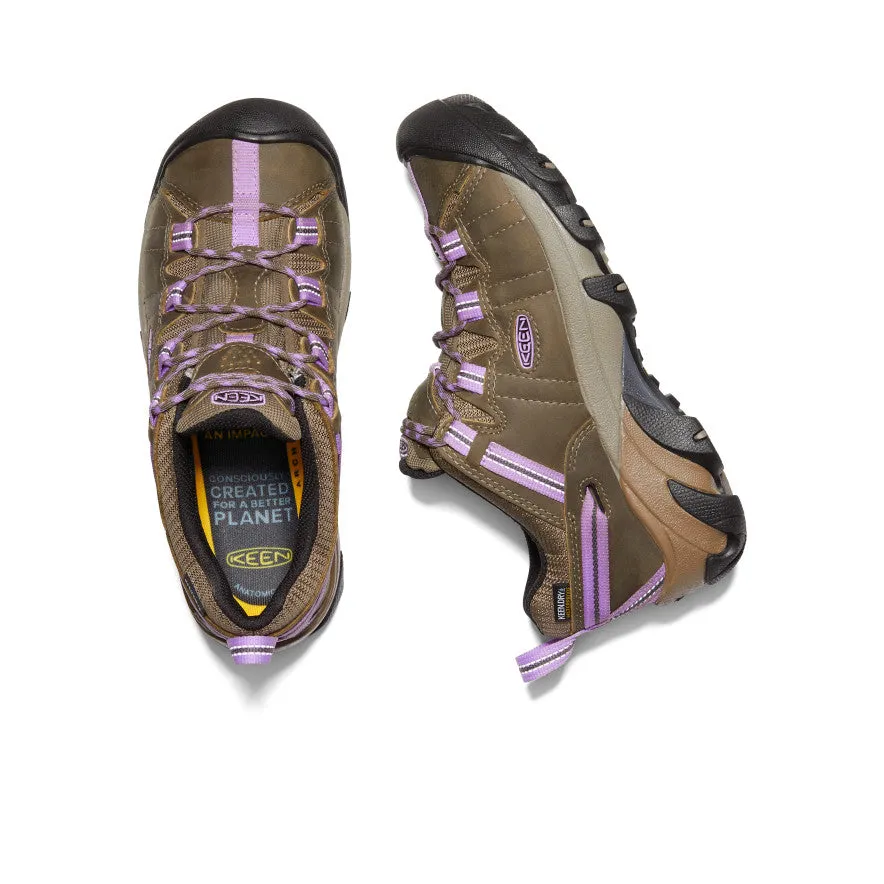 Women's Targhee II Waterproof | Timberwolf/English Lavender sold by Keen product image thumbnail 4