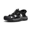 Men's Rapids H2 Sandal  |  Black/Steel Grey sold by Keen