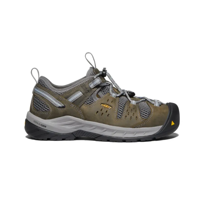 Women's Atlanta Cool II ESD (Steel Toe)  |  Gargoyle/Blue Fog sold by Keen