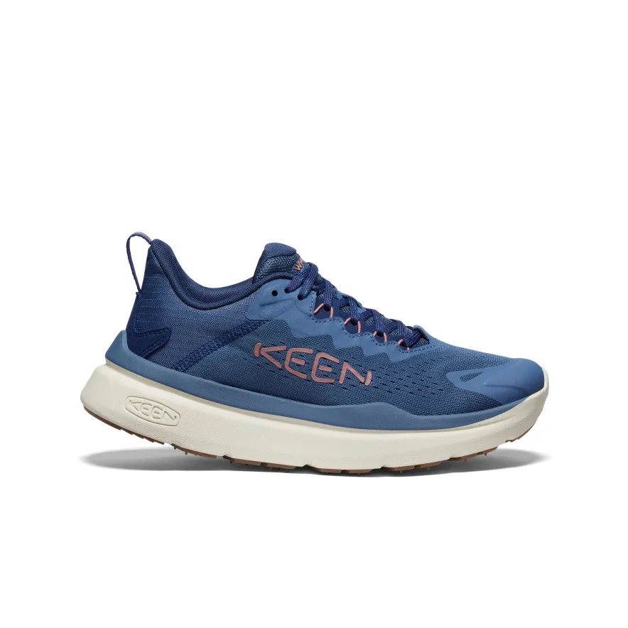 Women's WK450 Walking Shoe | Vintage Indigo/Nostalgia Rose sold by Keen