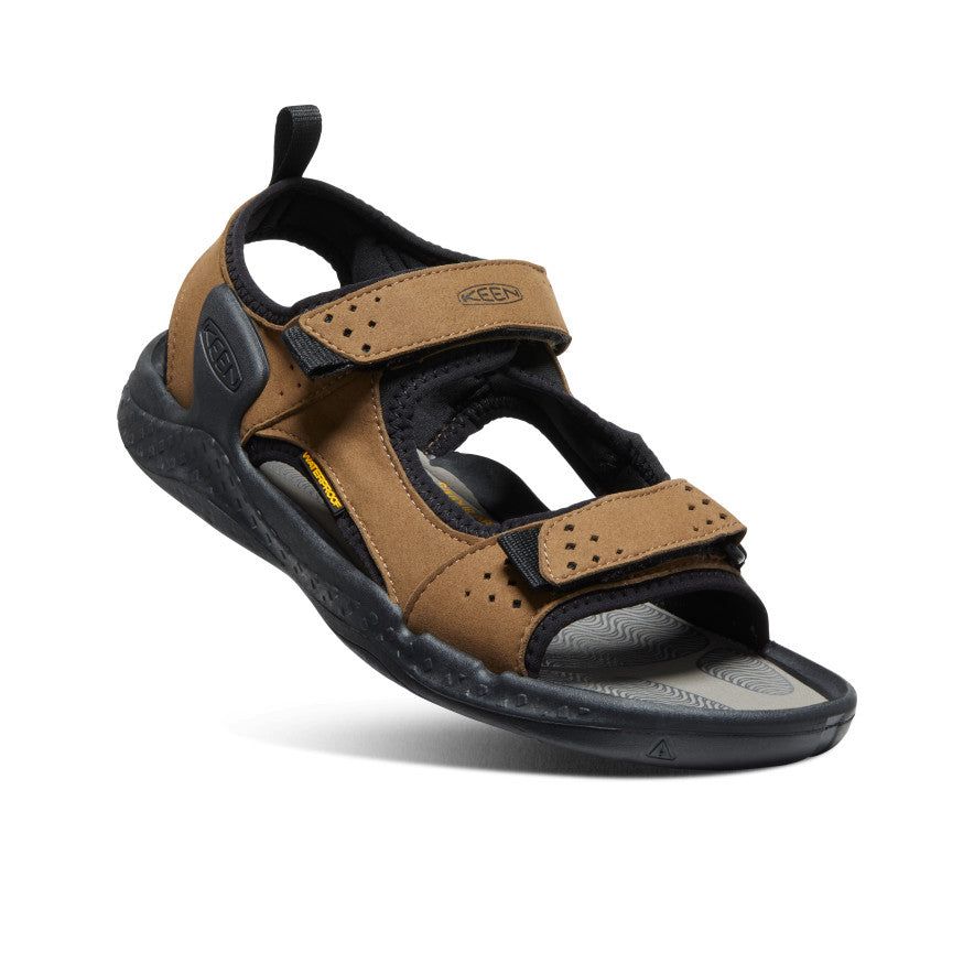 Men's Drift Creek Two-Strap Sandal | Bison/Black sold by Keen product image thumbnail 3
