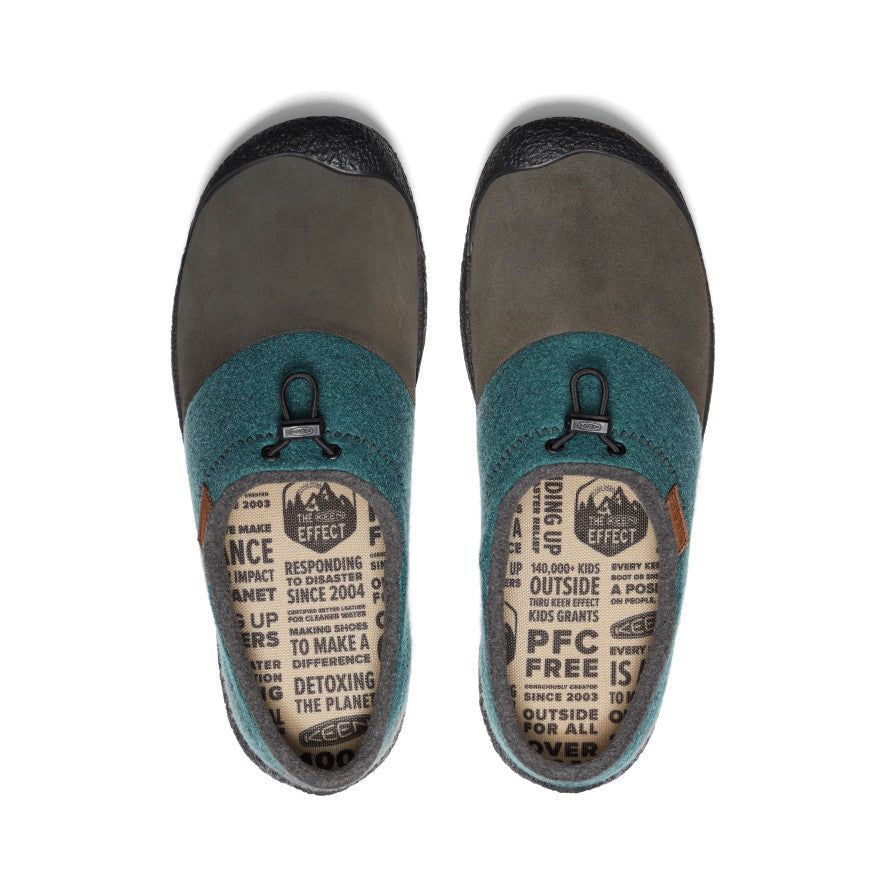 Men's Howser III Slide | Black Olive Felt/Black Olive sold by Keen product image thumbnail 4