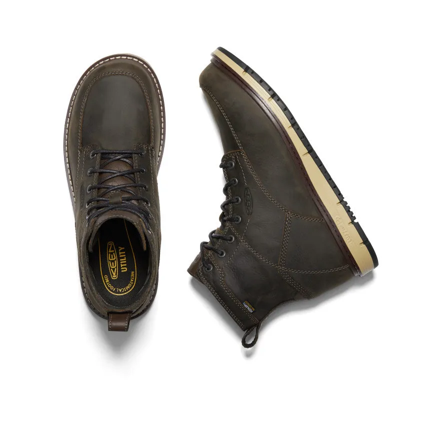 Men's San Jose 6" Waterproof Boot (Soft Toe) | Cascade Brown sold by Keen product image thumbnail 4