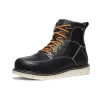 Men's CSA San Jose 6" Waterproof Boot (Aluminum Toe)  |  Black/Off White sold by Keen