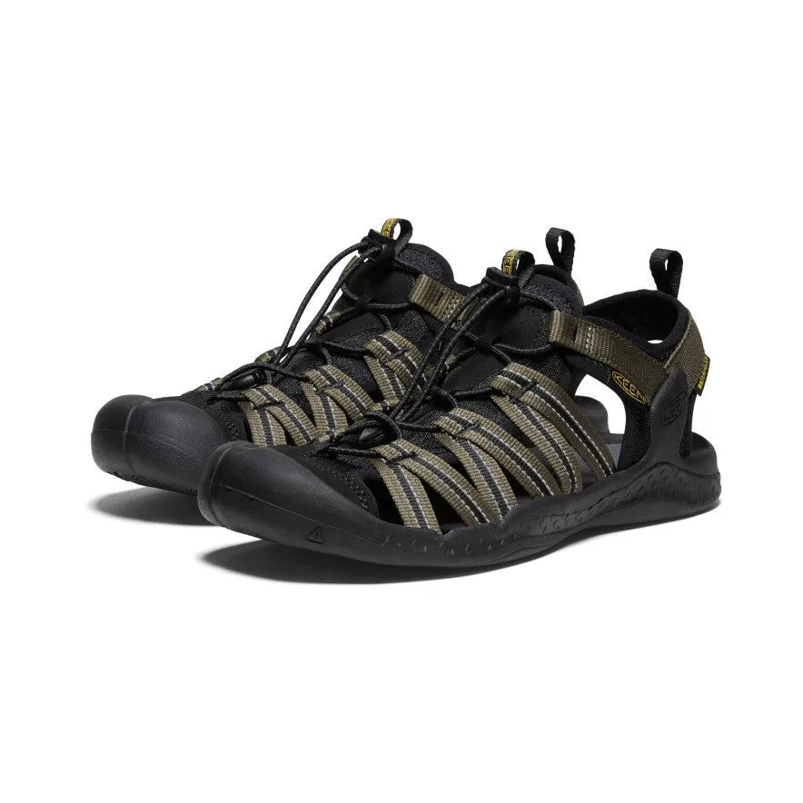 Men's Drift Creek H2 Sandal | Dark Olive/Black sold by Keen product image thumbnail 2
