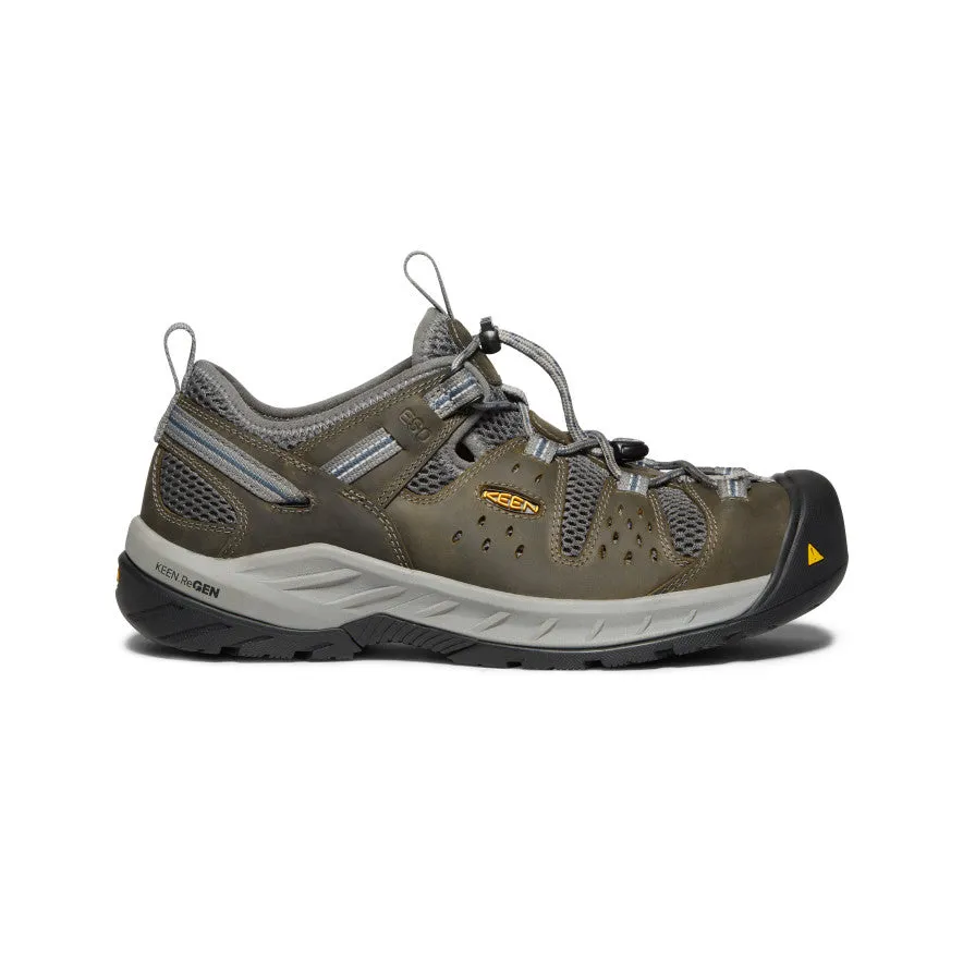 Men's Atlanta Cool II ESD (Steel Toe) | Gargoyle/Midnight Navy sold by Keen