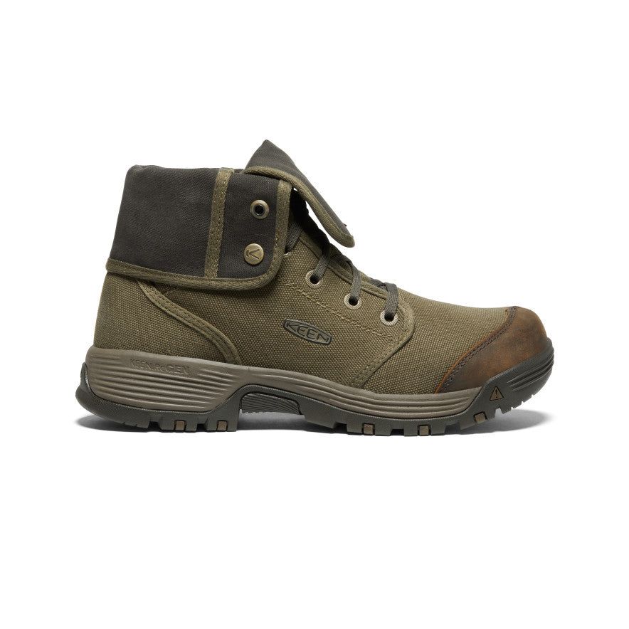 Men's Roswell Mid (Soft Toe) | Military Olive/Black Olive sold by Keen product image thumbnail 2