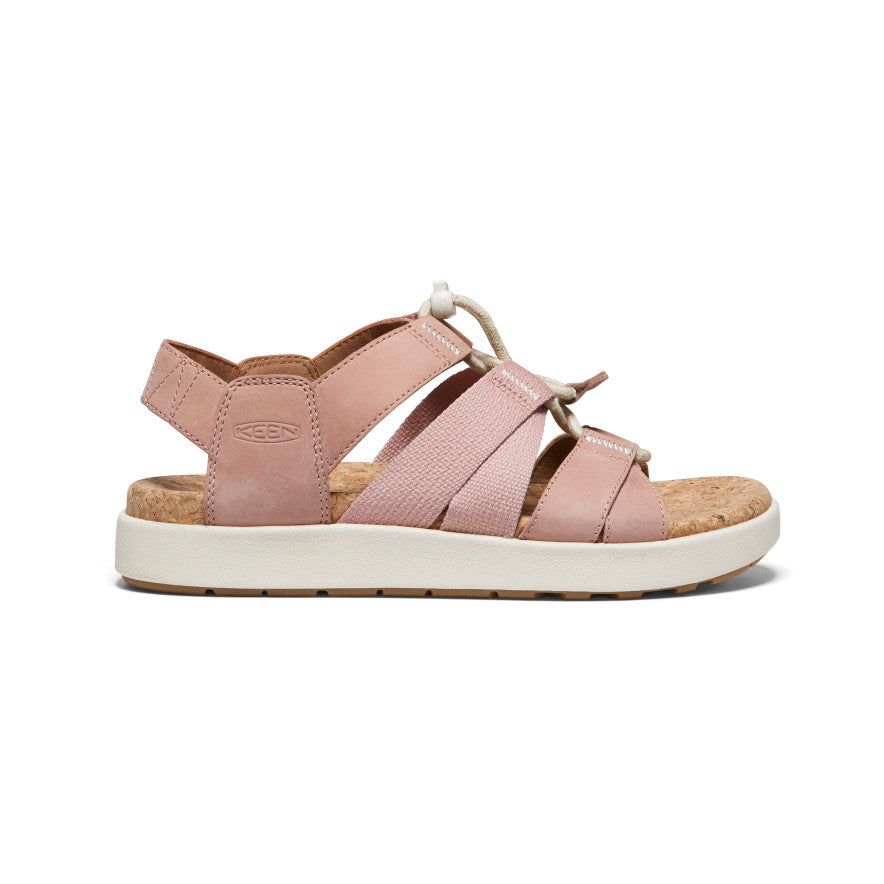 Women's Elle Mixed Strap Sandal | Fawn/Birch sold by Keen