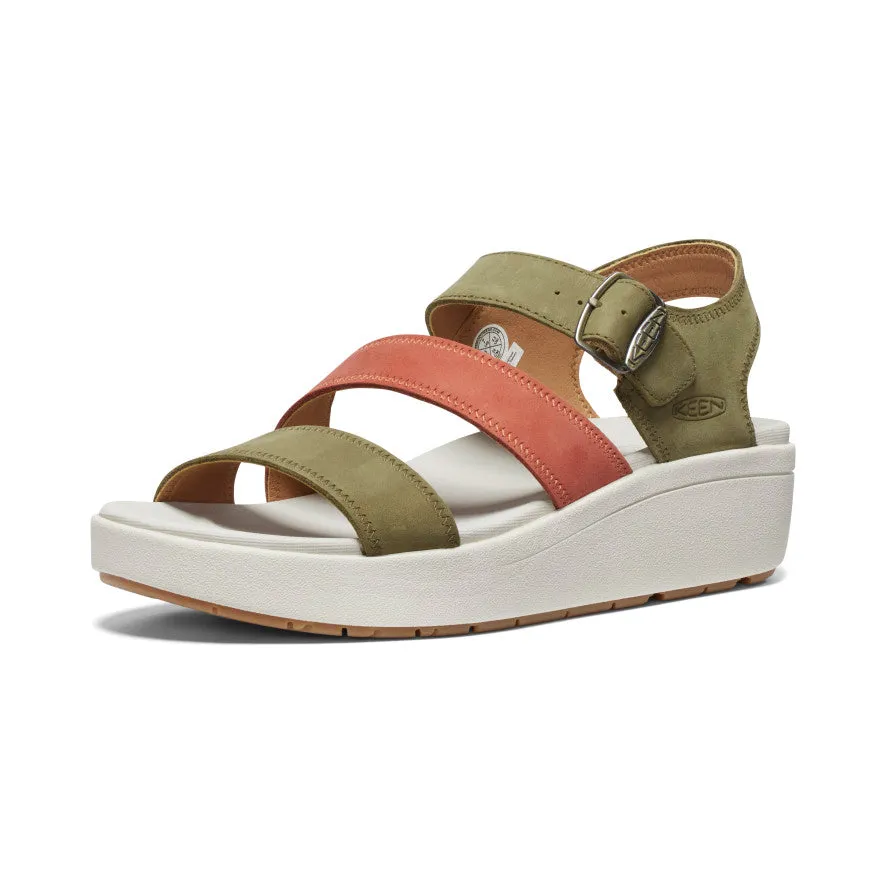 Women's Ellecity Backstrap | Martini Olive/Baked Clay sold by Keen product image thumbnail 3