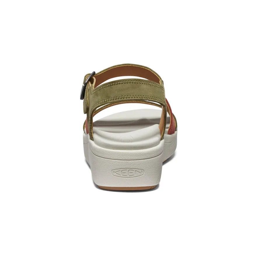 Women's Ellecity Backstrap | Martini Olive/Baked Clay sold by Keen product image thumbnail 5