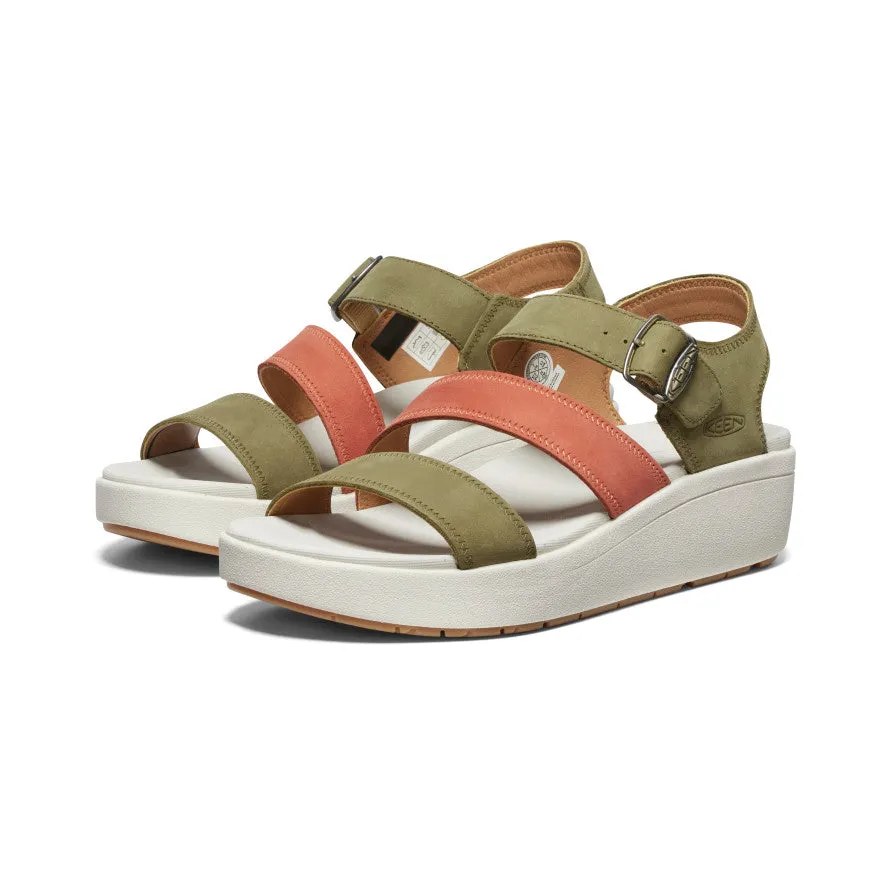 Women's Ellecity Backstrap | Martini Olive/Baked Clay sold by Keen product image thumbnail 2