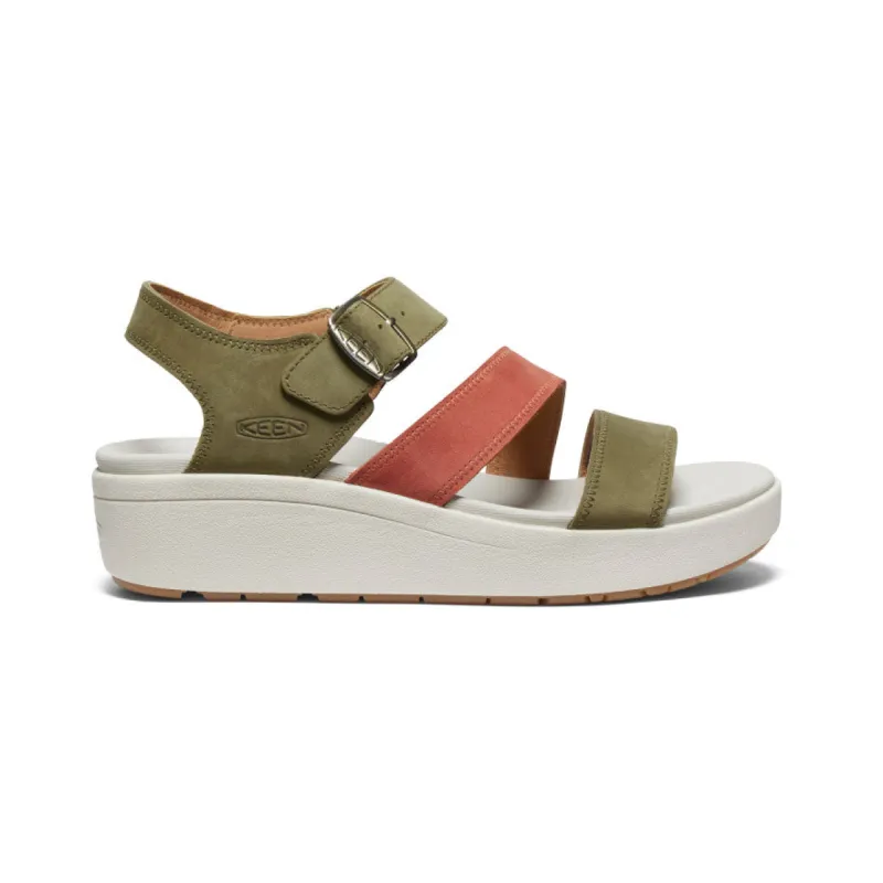 Women's Ellecity Backstrap  |  Martini Olive/Baked Clay sold by Keen