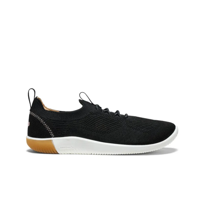 Women's KNX Knit Sneaker  |  Black/Star White sold by Keen