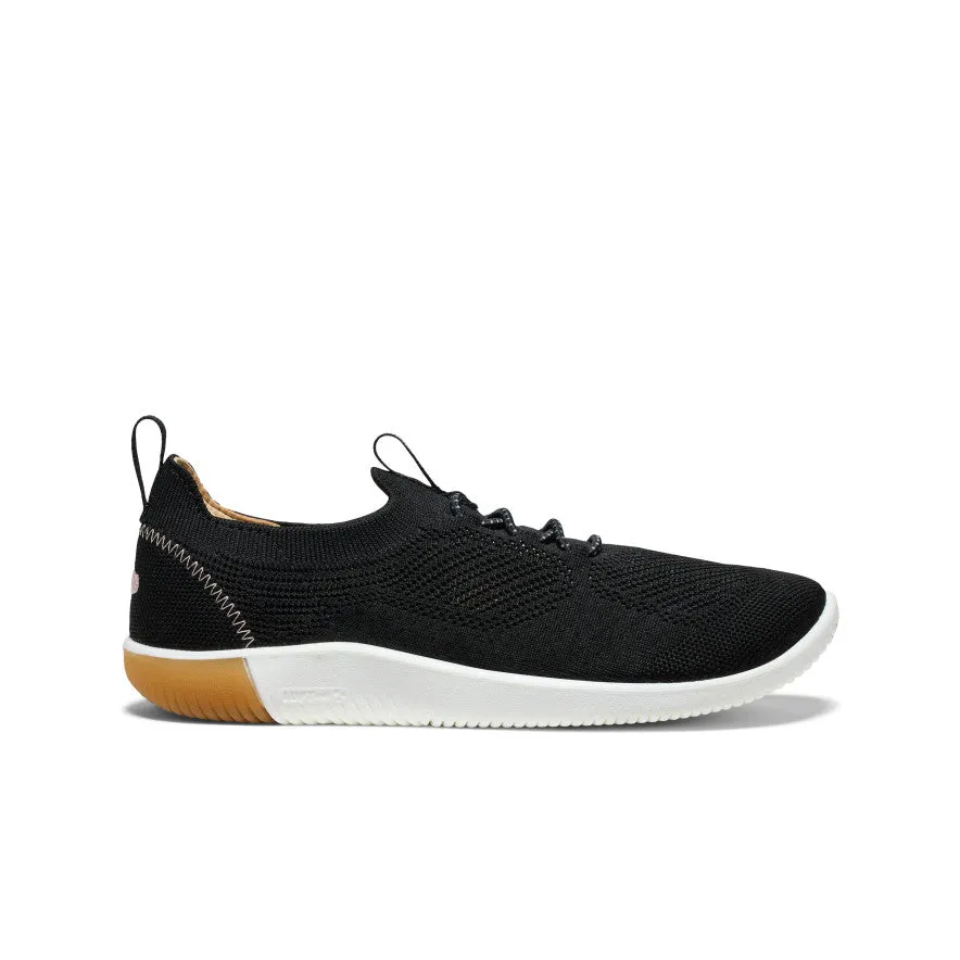 Women's KNX Knit Sneaker | Black/Star White sold by Keen