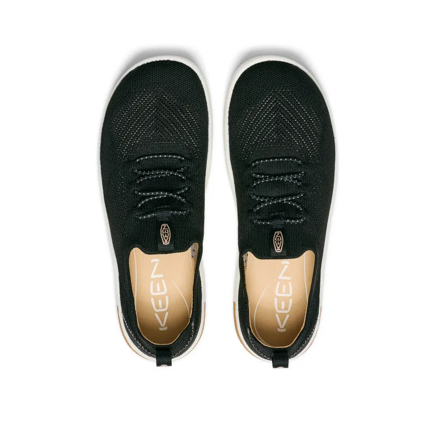 Women's KNX Knit Sneaker | Black/Star White sold by Keen product image thumbnail 4