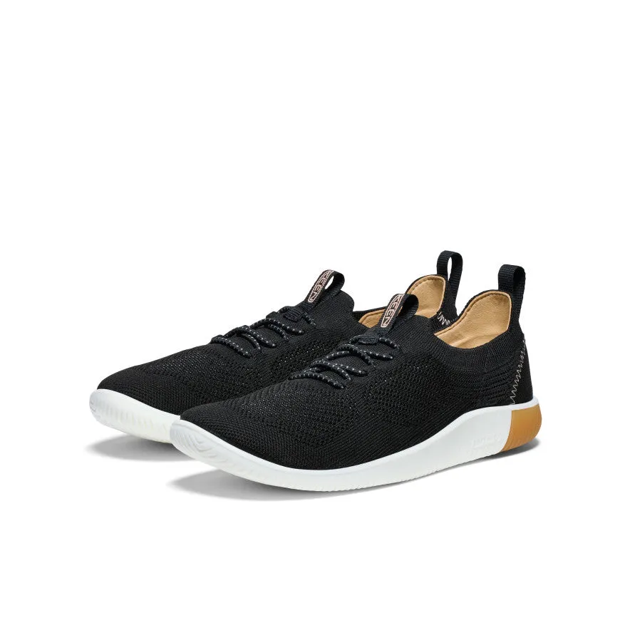 Women's KNX Knit Sneaker | Black/Star White sold by Keen product image thumbnail 2