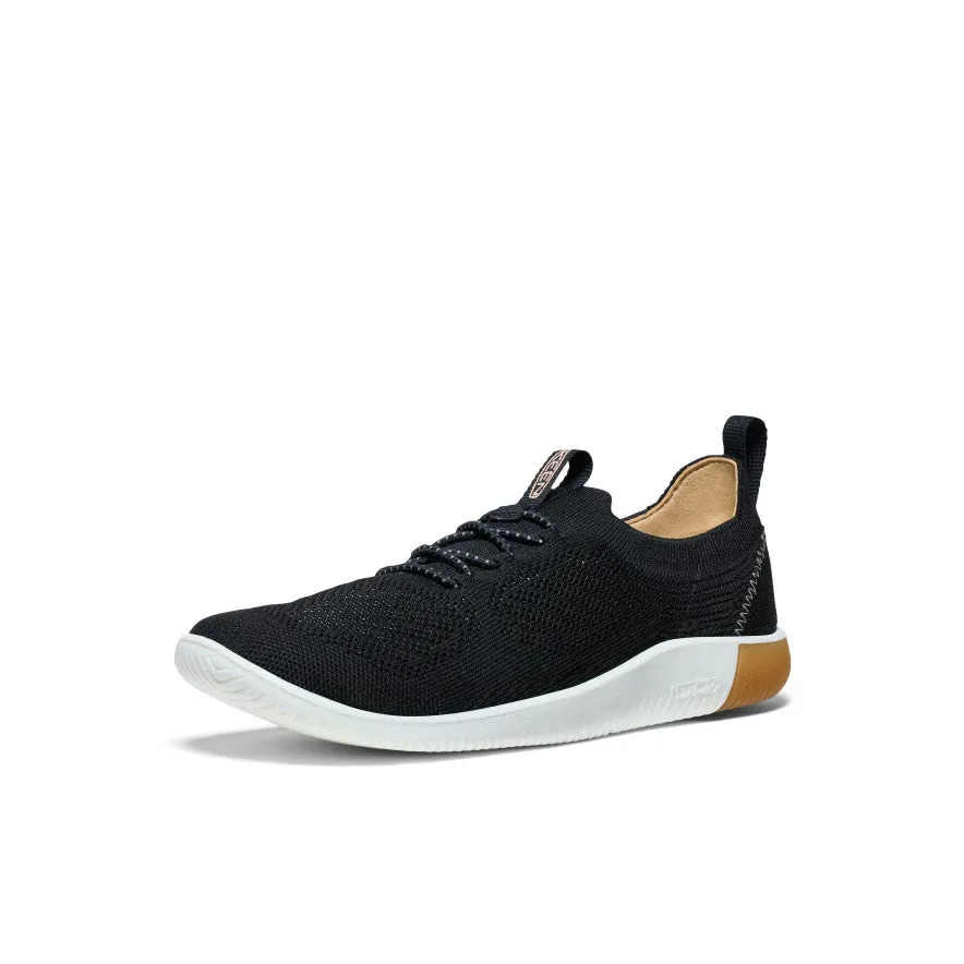 Women's KNX Knit Sneaker | Black/Star White sold by Keen product image thumbnail 3