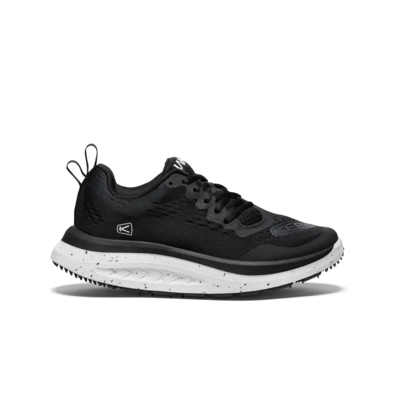 Women's WK400 Walking Shoe  |  Black/White sold by Keen