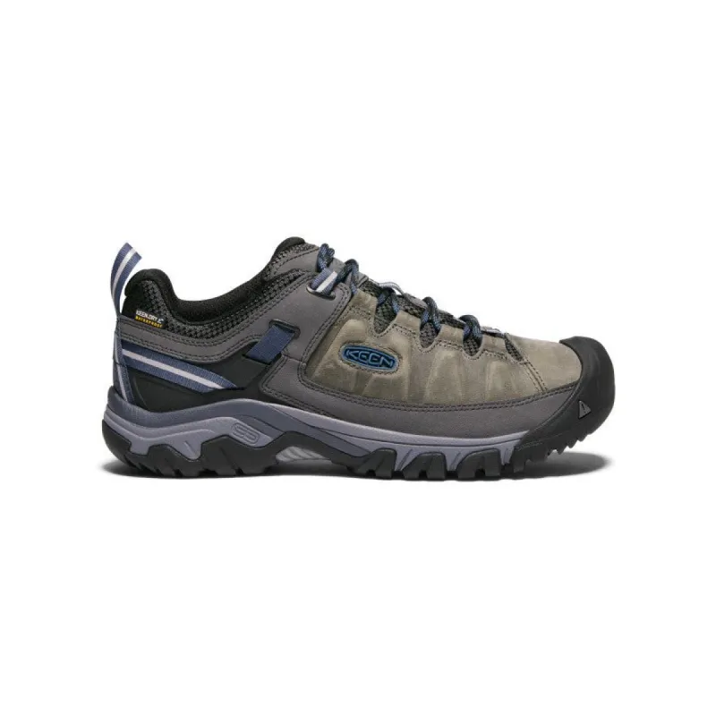 Men's Targhee III Waterproof  |  Steel Grey/Captain's Blue sold by Keen