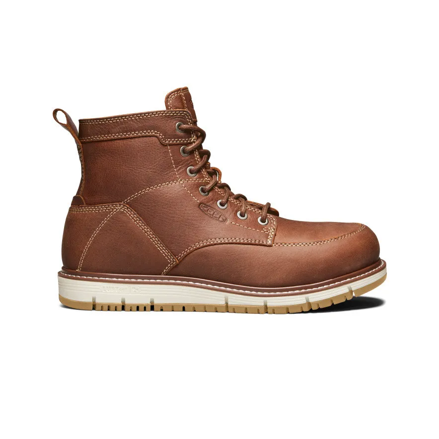 Men's San Jose 6" Boot (Aluminum Toe) | Gingerbread/Gum sold by Keen