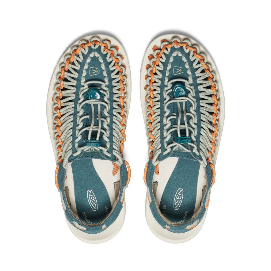 Women's UNEEK Sneaker | Sea Moss/Tangerine sold by Keen product image thumbnail 4