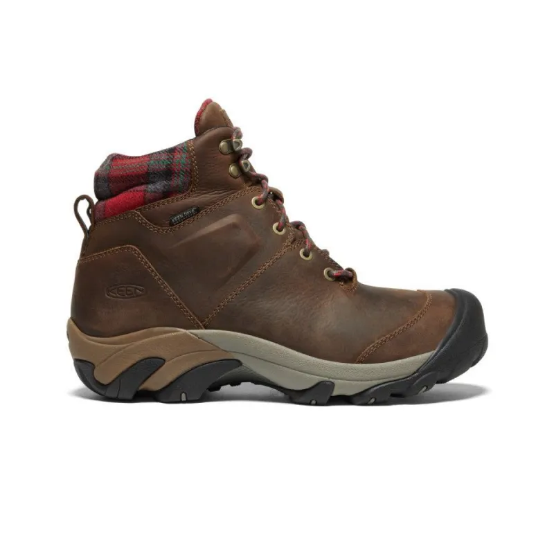 Men's Targhee II Winter Waterproof Boot | Dark Earth/Red Plaid sold by Keen