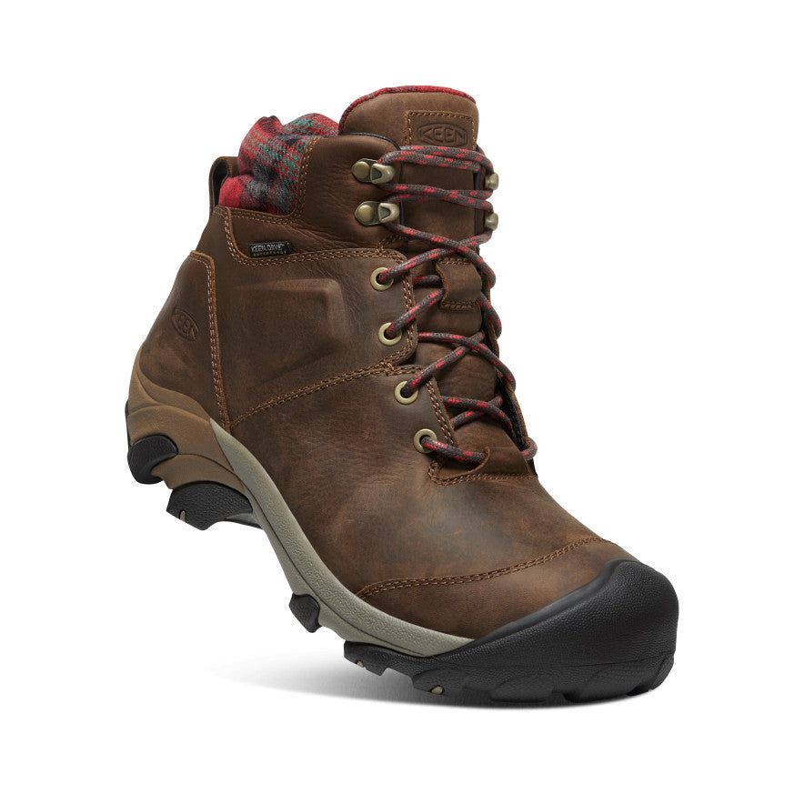 Men's Targhee II Winter Waterproof Boot | Dark Earth/Red Plaid sold by Keen product image thumbnail 3