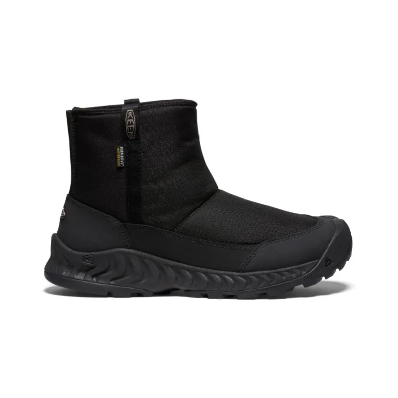 Men's Hood NXIS Waterproof Winter Pull-On  |  Black/Black sold by Keen