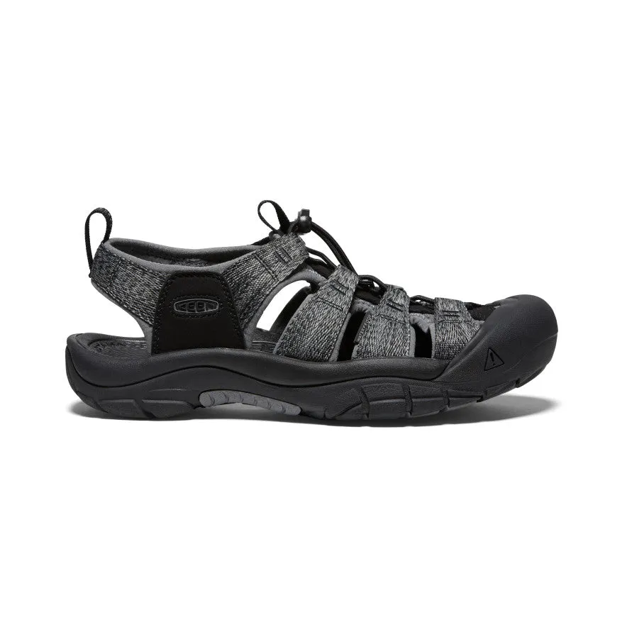 Men's Newport H2 Sandal | Black/Steel Grey sold by Keen