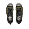 Men's Targhee IV Waterproof Hiking Shoe  |  Dark Olive/Gold Flame sold by Keen