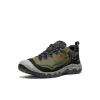 Men's Targhee IV Waterproof Hiking Shoe  |  Dark Olive/Gold Flame sold by Keen