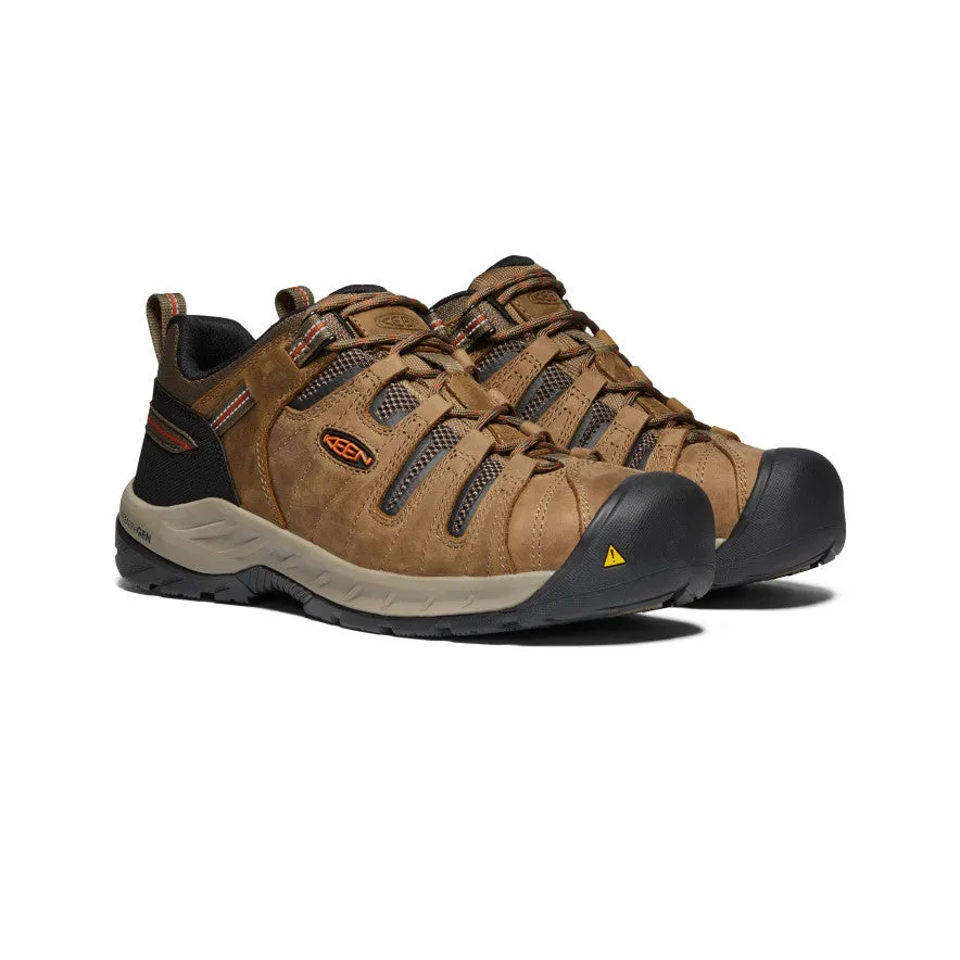 Men's Flint II (Steel Toe) | Shitake/Rust sold by Keen product image thumbnail 2