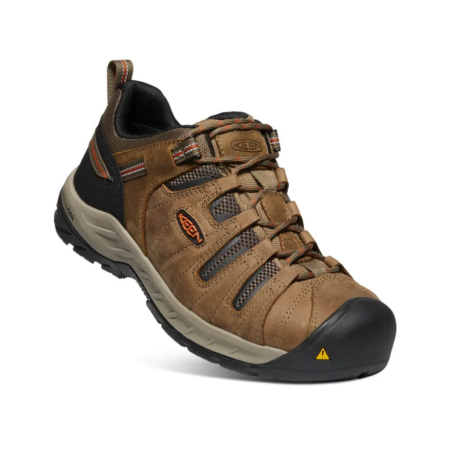Men's Flint II (Steel Toe) | Shitake/Rust sold by Keen product image thumbnail 3