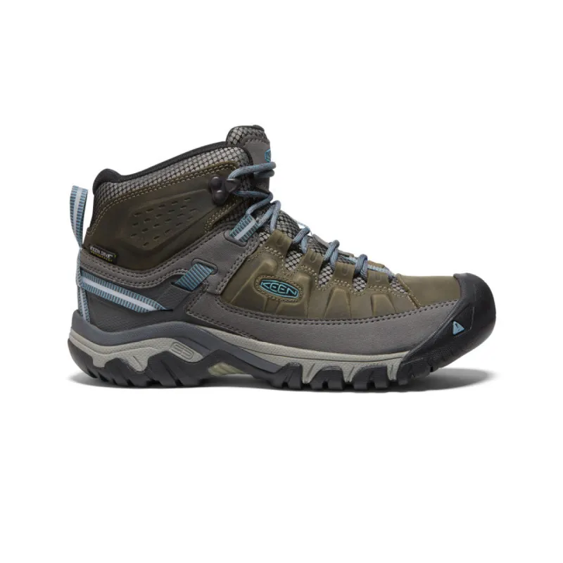 Women's Targhee III Waterproof Mid  |  Magnet/Atlantic Blue sold by Keen