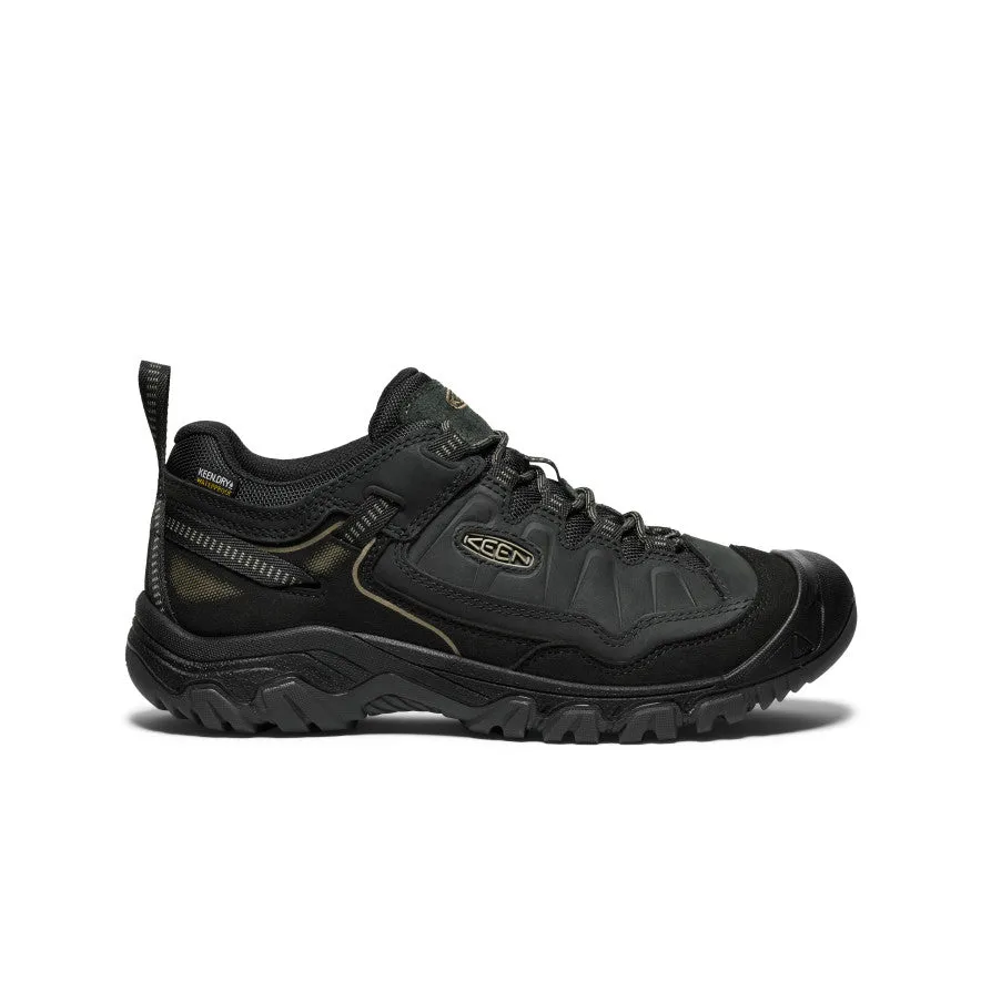 Men's Targhee IV Waterproof Hiking Shoe | Triple Black sold by Keen