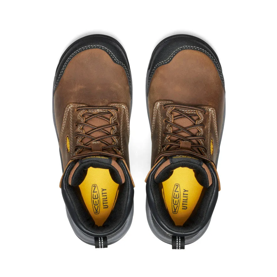 Women's Evanston 6" ESD Boot (Carbon Toe) | Bison/Black sold by Keen product image thumbnail 4