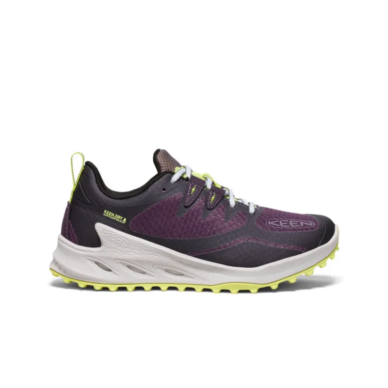 Women's Zionic Waterproof Hiking Shoe  |  Plum Perfect/Daiquiri Green sold by Keen