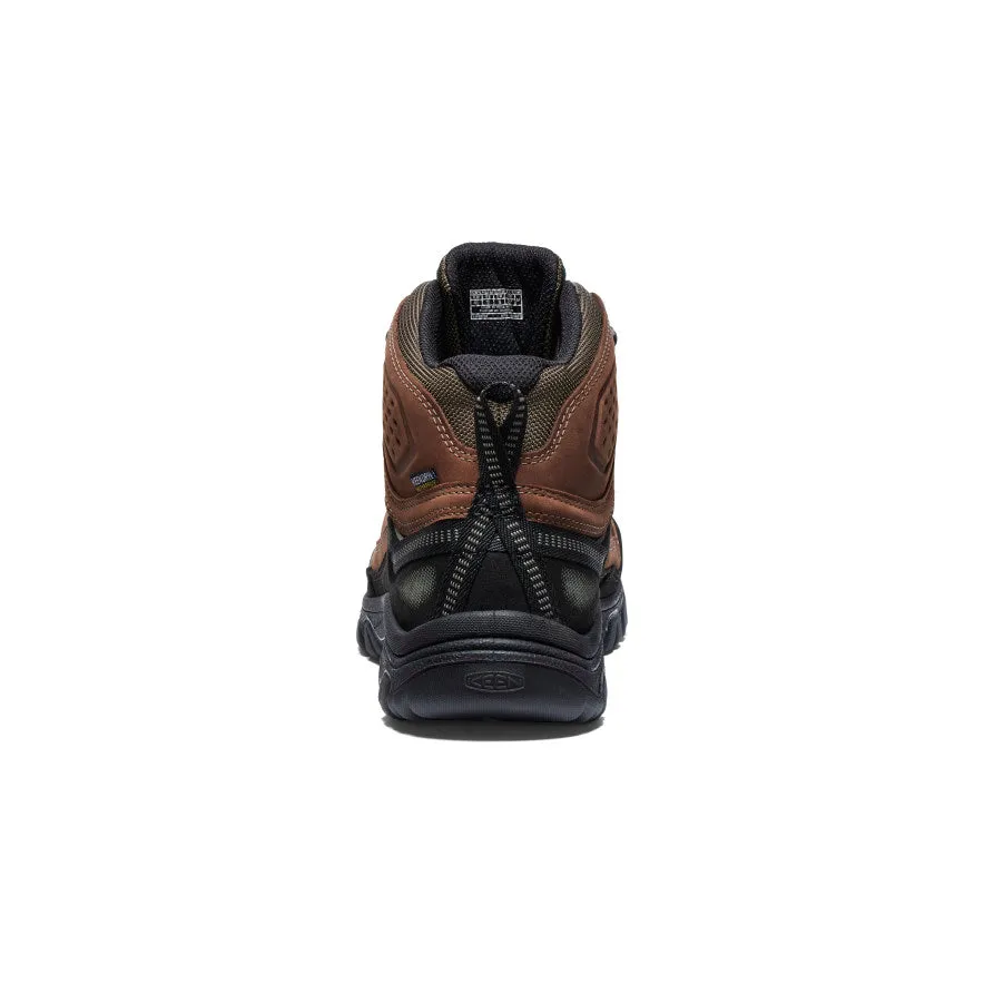 Men's Targhee IV Waterproof Hiking Boot | Bison/Black sold by Keen product image thumbnail 5