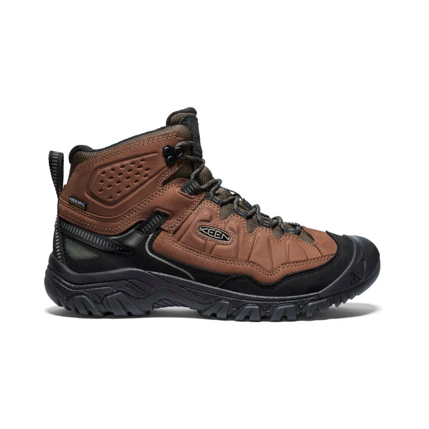 Men's Targhee IV Waterproof Hiking Boot | Bison/Black sold by Keen
