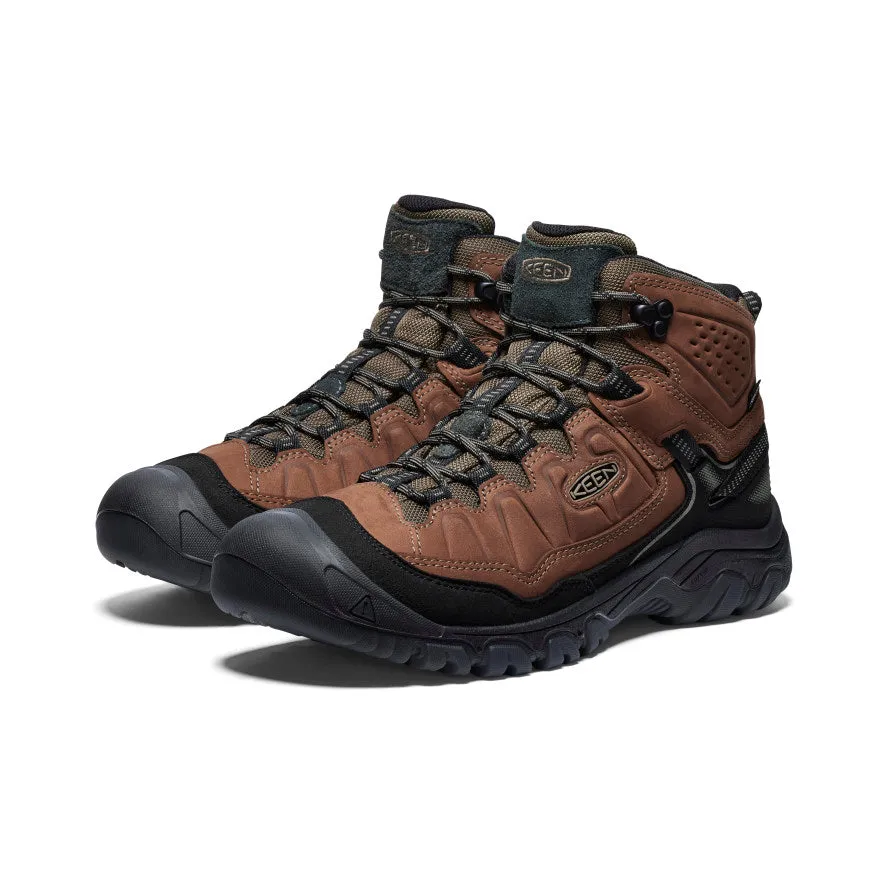 Men's Targhee IV Waterproof Hiking Boot | Bison/Black sold by Keen product image thumbnail 2