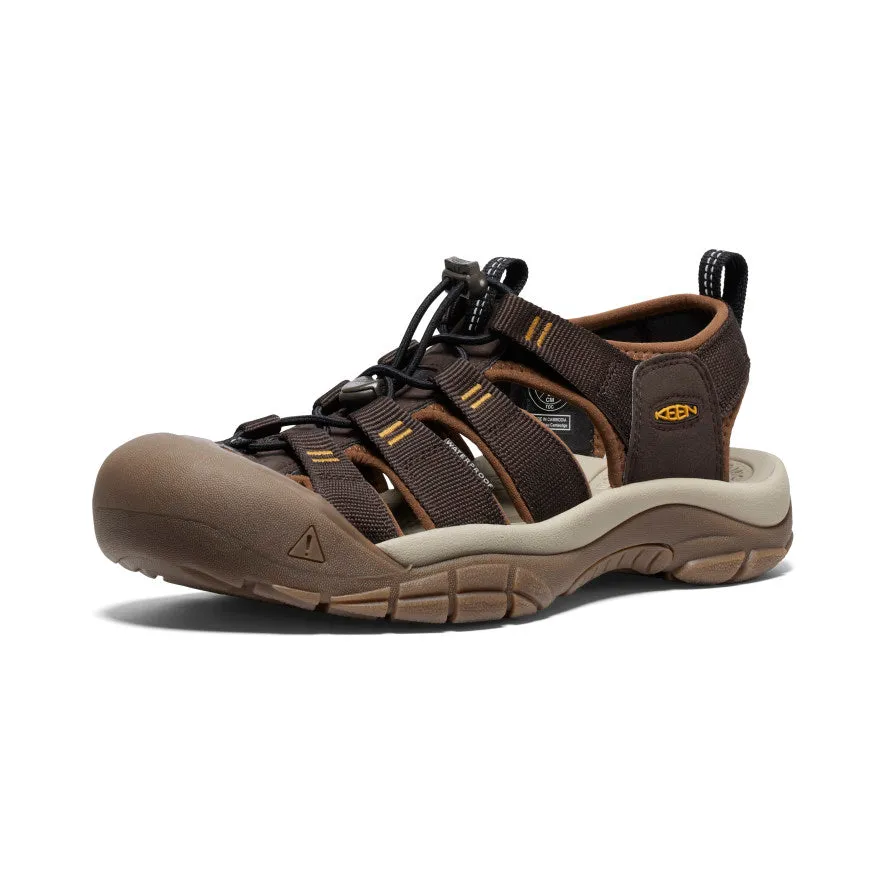 Men's Newport H2 Sandal | Java/Golden Yellow sold by Keen product image thumbnail 3