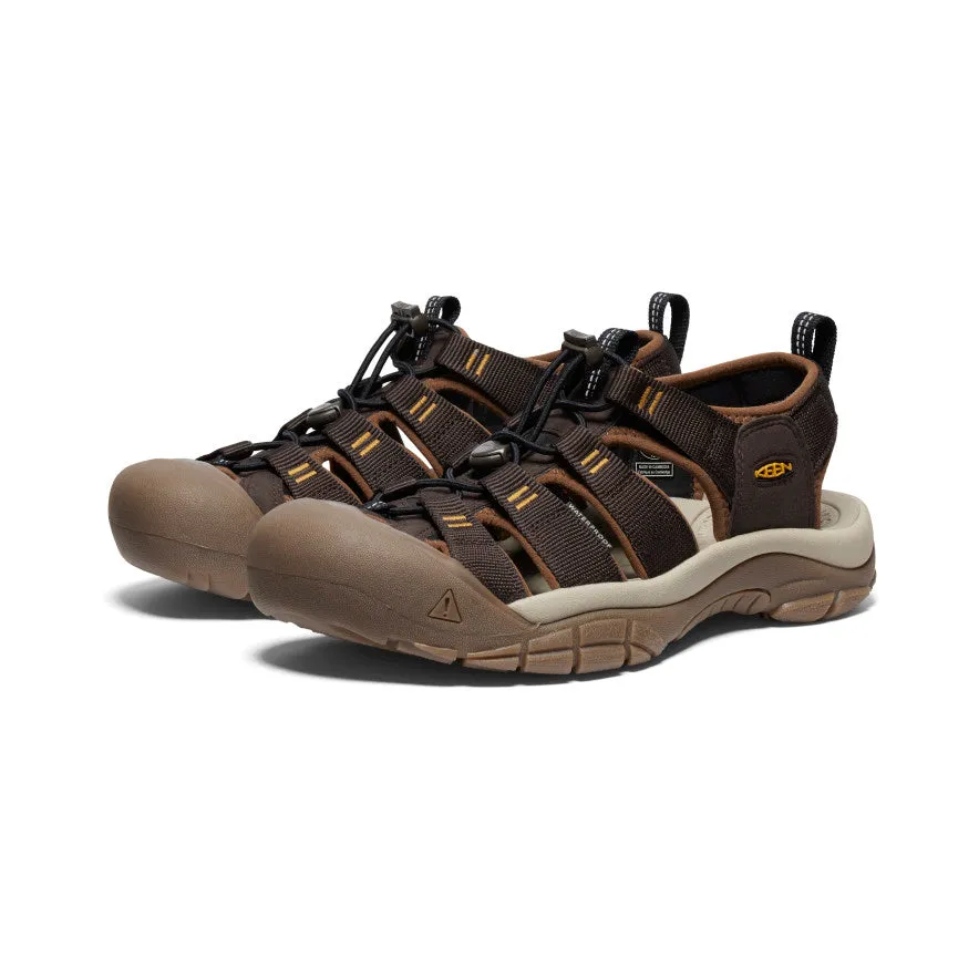 Men's Newport H2 Sandal | Java/Golden Yellow sold by Keen product image thumbnail 2