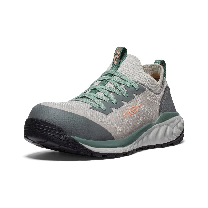 Women's Arvada Shift Work Sneaker (Carbon Toe) | Steel Grey/Granite Green sold by Keen product image thumbnail 3