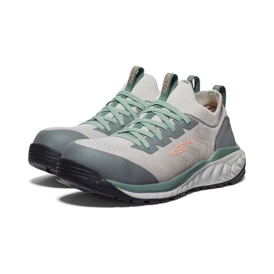 Women's Arvada Shift Work Sneaker (Carbon Toe) | Steel Grey/Granite Green sold by Keen product image thumbnail 2