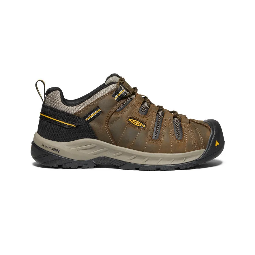 Men's Flint II (Soft Toe) | Cascade Brown/Golden Rod sold by Keen