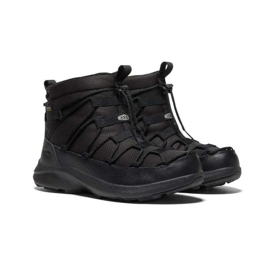 Women's UNEEK SNK II Waterproof Chukka | Triple Black/Black sold by Keen product image thumbnail 2