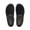 Women's Elle Suede Mule  |  Black/Magnet sold by Keen