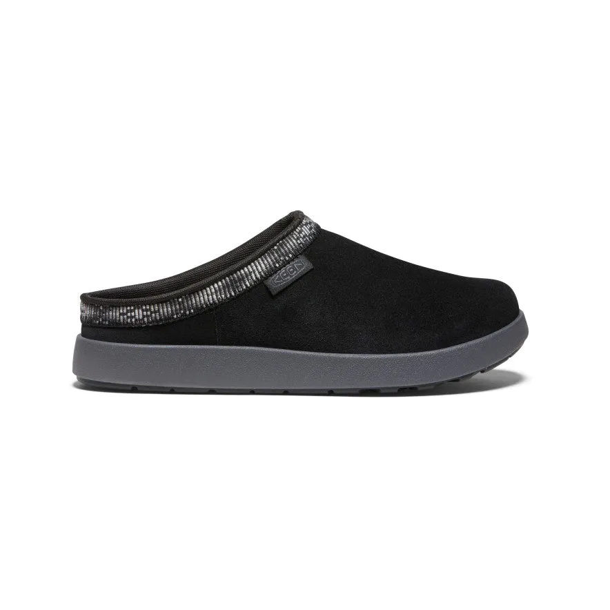Women's Elle Suede Mule | Black/Magnet sold by Keen