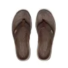 Men's Kona Leather Flip-Flop | Java/Dark Earth sold by Keen