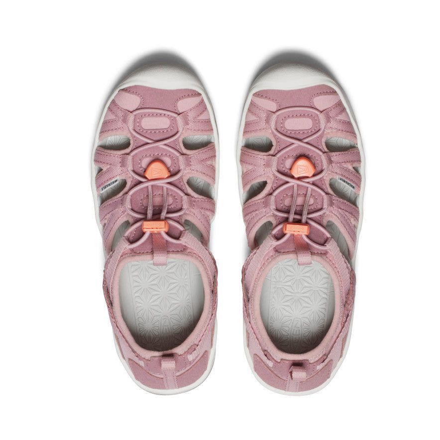 Big Kids' Moxie Sandal | Nostalgia Rose/Papaya Punch sold by Keen product image thumbnail 4